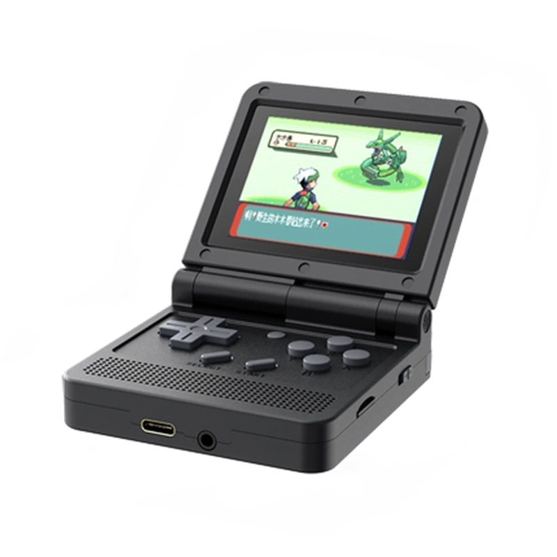 V90 игровая консоль Xiaolong Wang Open Source Hand -on Palm Flip Game Machine 64 -bit classic retro GBA arcade