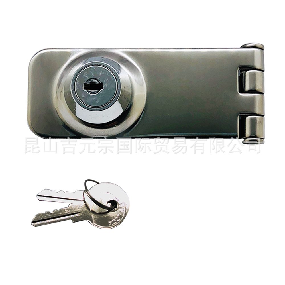 船用五金 不锈钢304 门扣 附钥匙