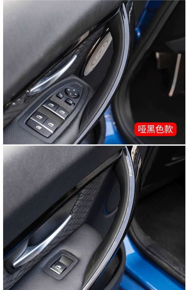 Interior door handle for BMW 3 Series and 4 Series models 2013-2019, 3 Series door handle, inner side handle, 320li, 328gt armrest