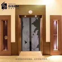 电梯不锈钢门套包边门框轿厢装潢装饰花纹板镭射腐蚀不锈钢蚀刻板