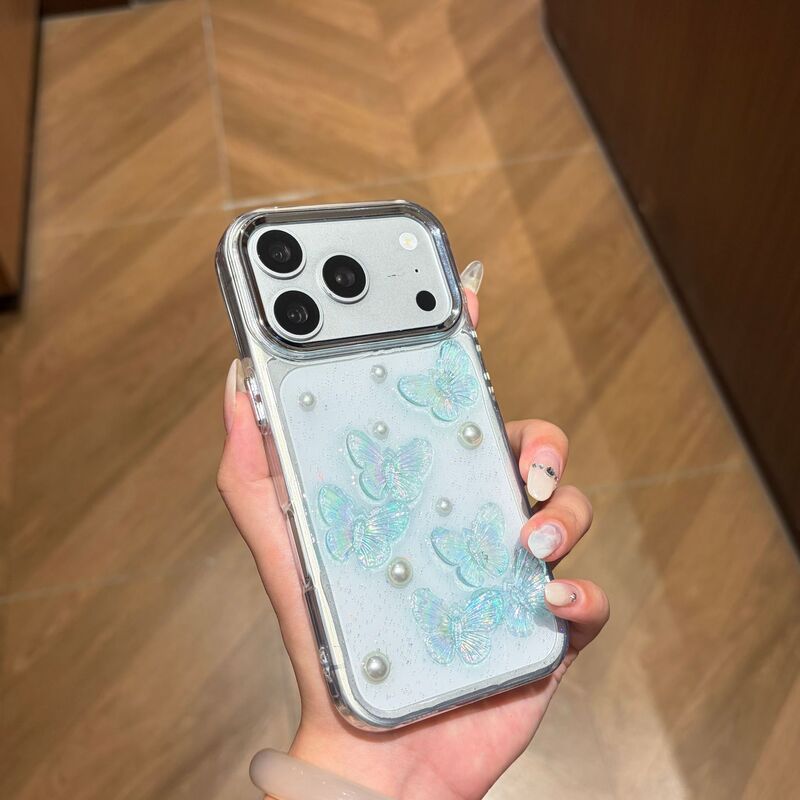 Colorful Butterfly Pearl Case for OnePlus NORDCE2lite, Ace Racing Edition, Personalized Supreme Edition, 1+TURBO6 Colorful Butterfly Pearl Case for OnePlus NORDCE2lite, Ace Racing Edition, Personalized Supreme Edition, 1+TURBO6