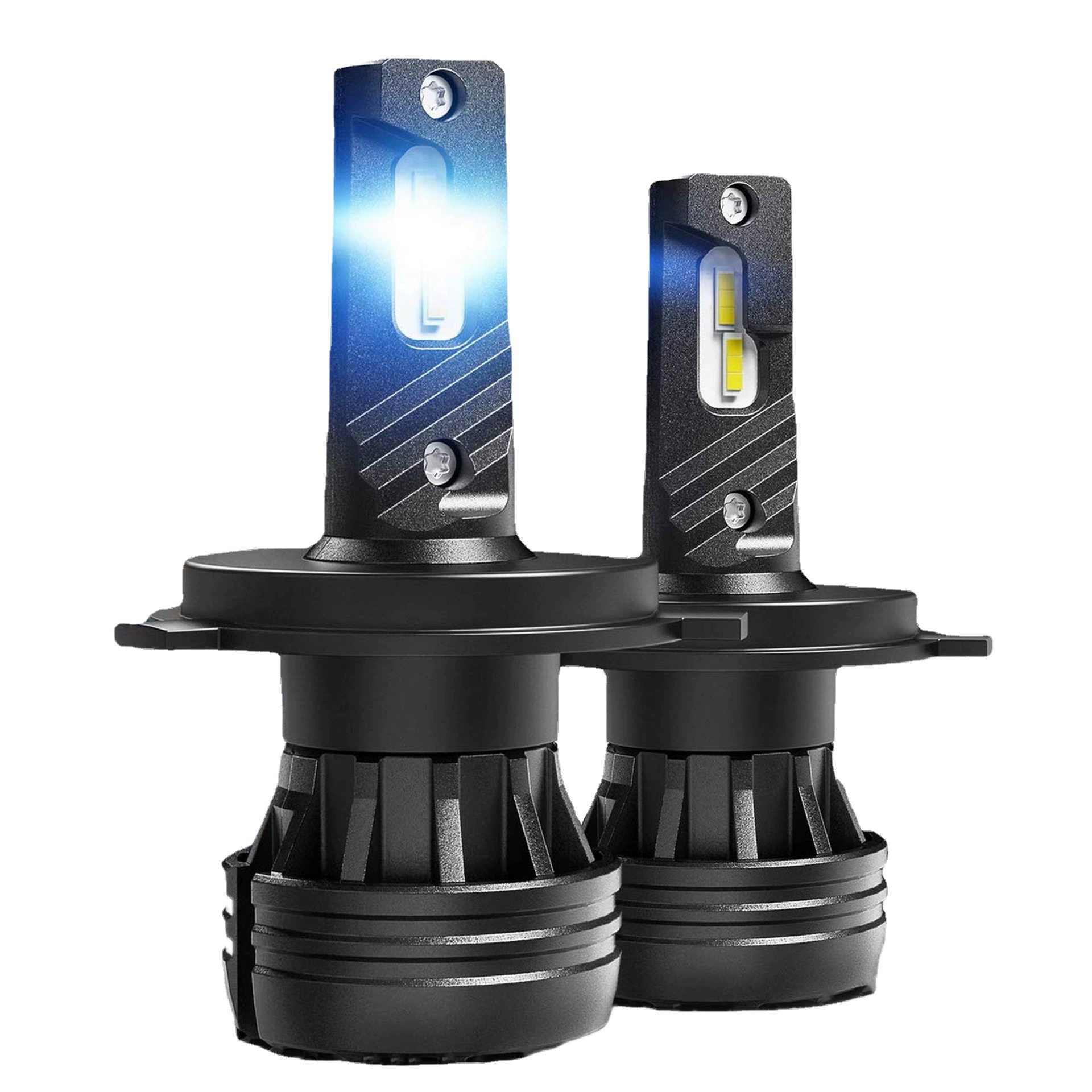Cross-border dedicated to cost-effective LED car headlight T2-6500K built-in decoding CanBus car light
