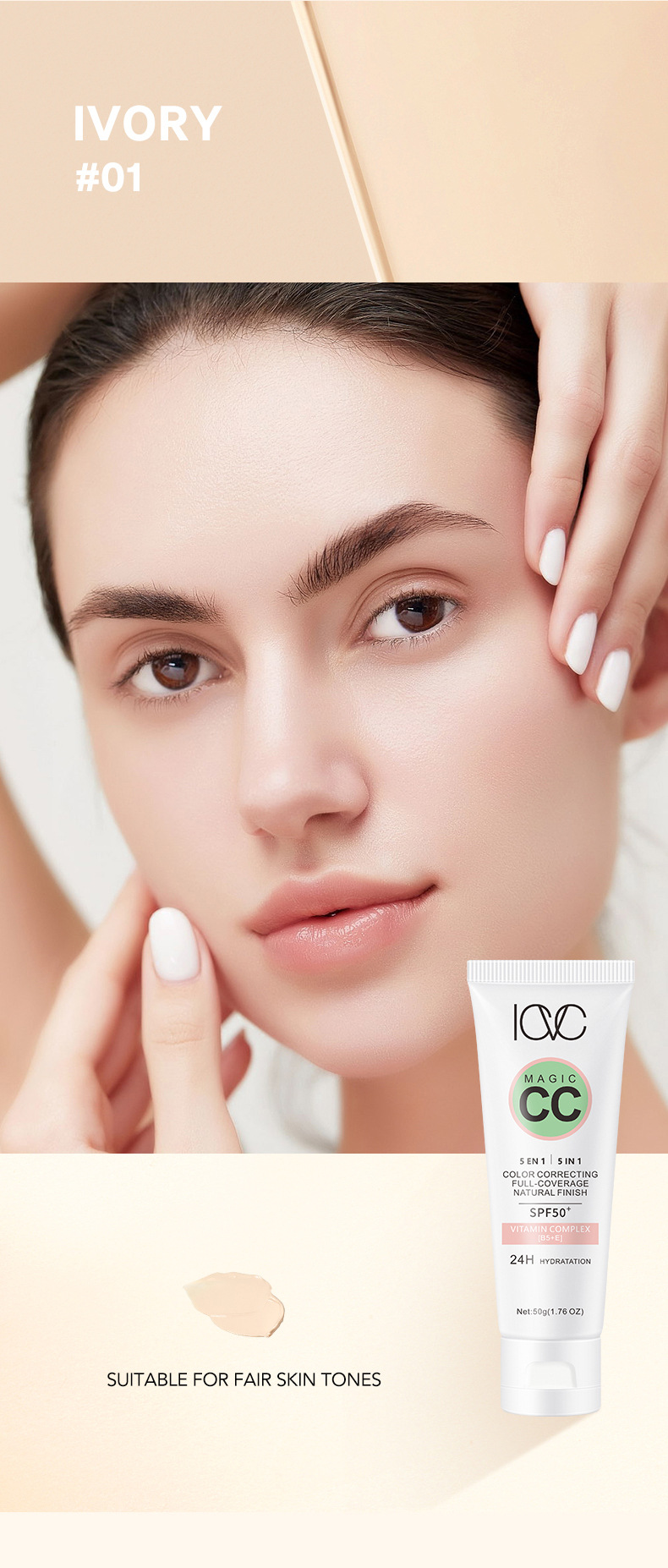 Matte CC Foundation 50g