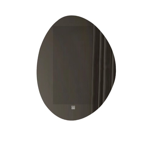 LED Bathroom Mirror Asymmetrical Shaped Mirror Smart Mirror Elliptical Mirror Wall-mounted Washing Basin Lamp Mirror