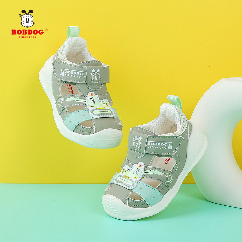 Babu Bean Baby Shoes 2025 Summer New Boys' Toe Sandals Small and Medium-Sized Children's Baby Toddler Shoes