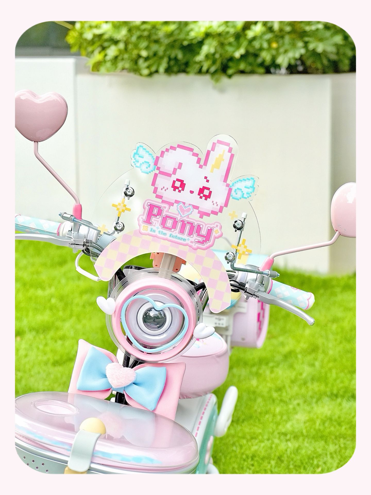 Suitable for Aima Metaverse Pony, Yadi, Tailg, and Niu Electric Scooters Front Windshield Decoration and Windscreen Accessories
