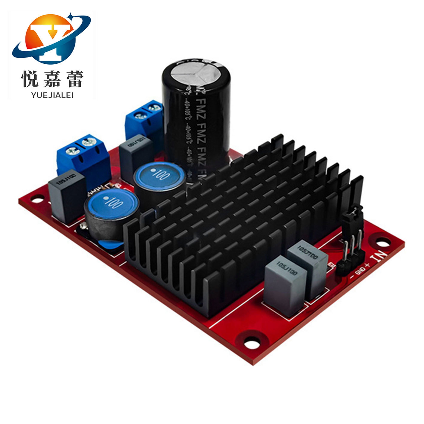 TPA3116数字功放板电源传感器 单声道BTL输出100w