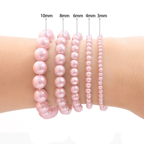 Quality glass round beads