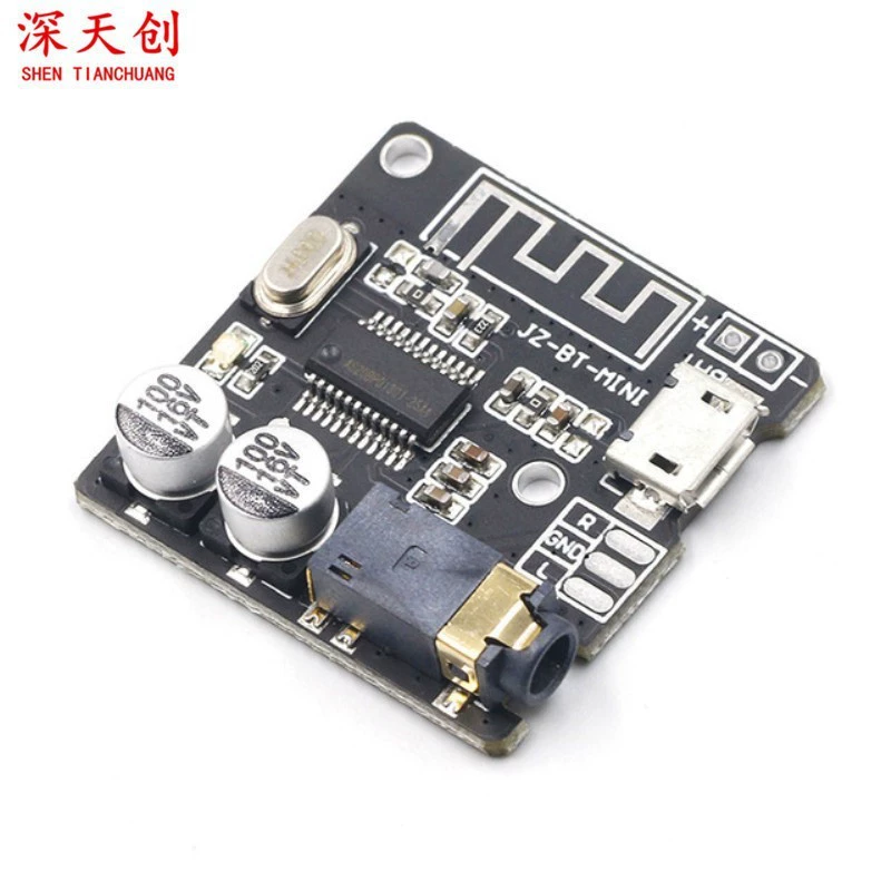 DIY Bluetooth 5,0 модуль аудиоприемника MP3 Плата декодера автомобильный динамик аудио усилитель плата 4,1