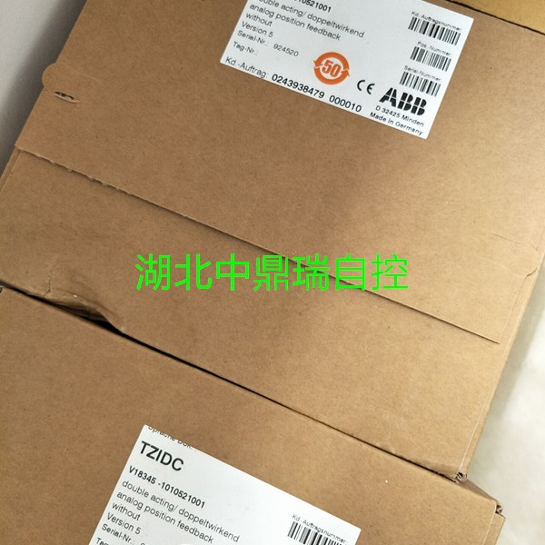 全新原装正品ABB阀门定位器V18345-1017421001精准电磁阀智能