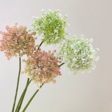 仿真花雪球花塑料帝王家居客厅摆放装饰假花绿植大球婚礼堂挑高花