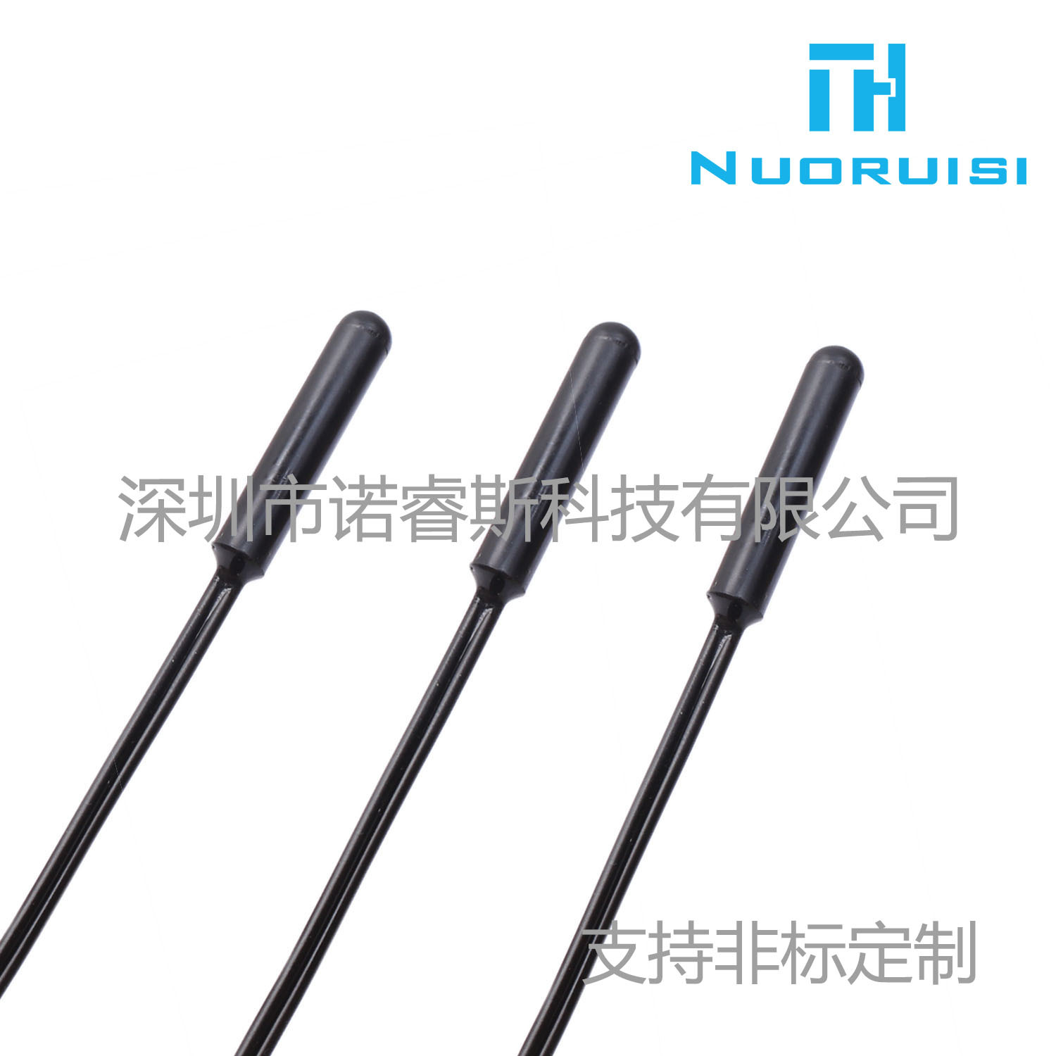 ABS塑料外壳封装冰箱用温度感应头5K 10K 50K 100KNTC温度传感器