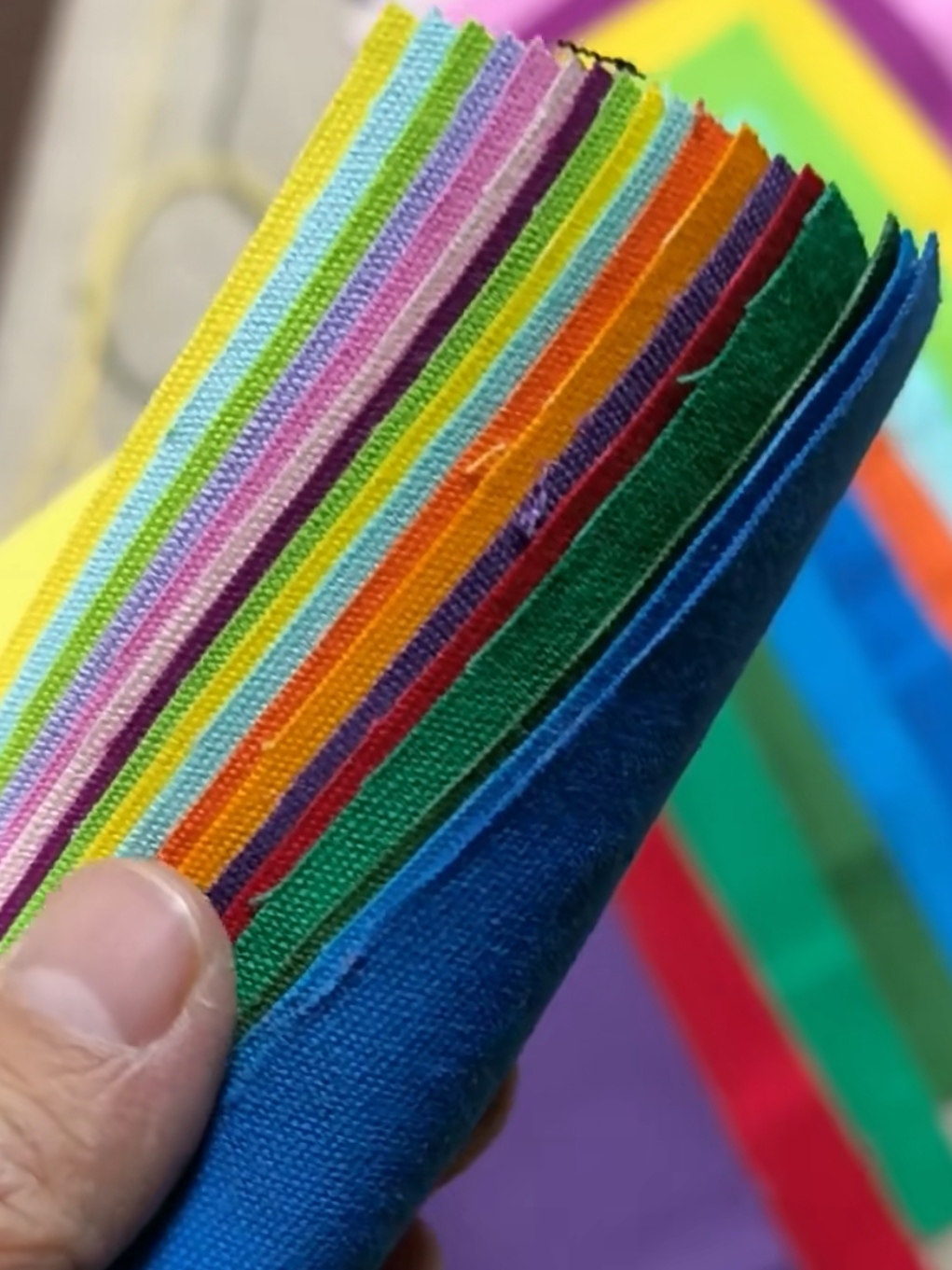 Tejido primero cabeza de tela tela mano muñeca ropa de tela de 100 colchones tela de lona image 15