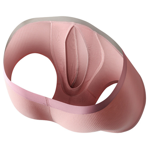 Men's underwear young men's boxer briefs ribbed space capsule U convex large bag skin-friendly breathable men's underwear wholesale men