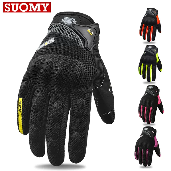 Wholesale Off-Road Motorcycle Anti-Fall, Anti-Slip, Breathable Riding Racing Motorcycle Full-Finger Gloves for Men, Summer Rider Gear