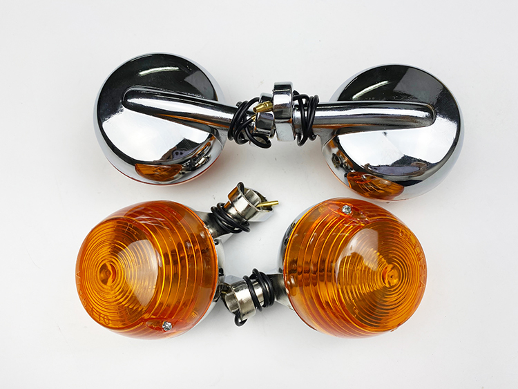 Motorcycle parts Jialing 70JH70 Jialing 48 moped aluminum shell turn signal light assembly