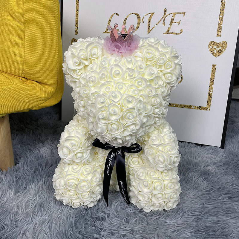 2130g Weight Ornaments Home Textiles & Decor Type bouquet Event & Party Supplies 1 Piece Quantity Valentine's Day Lady Bear Plastic Party Bouquet