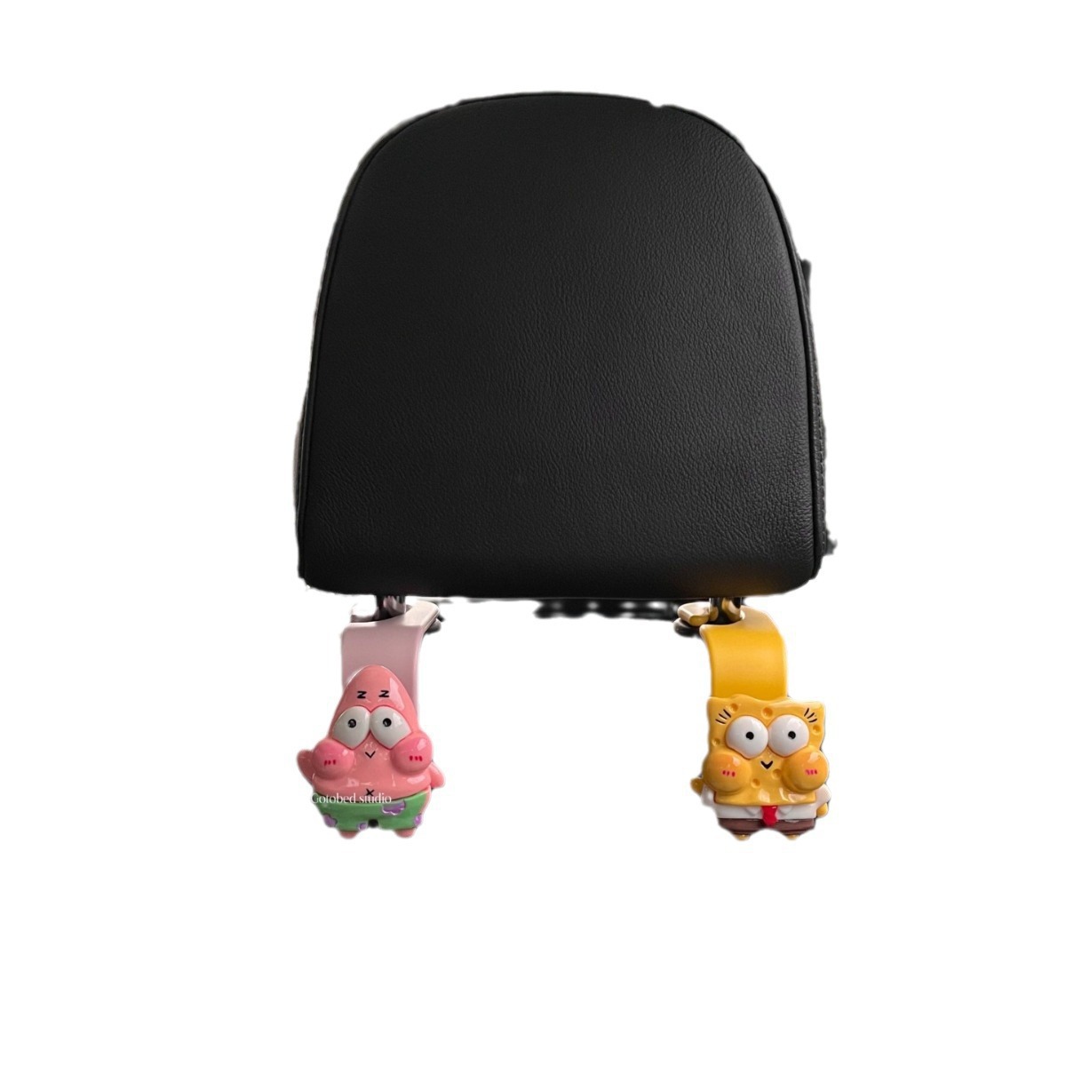 SpongeBob SquarePants Pai Daxing Creative Car Gancho para asiento trasero Decoración de almacenamiento del respaldo de la silla trasera Gancho pequeño Gancho lindo