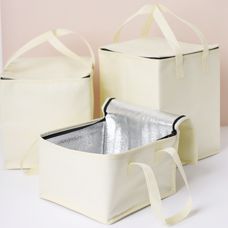 Cake insulation bag, non-woven aluminum foil preservation bag, refrigerated pack, barbecue steak takeout preservation bag, insulation bag