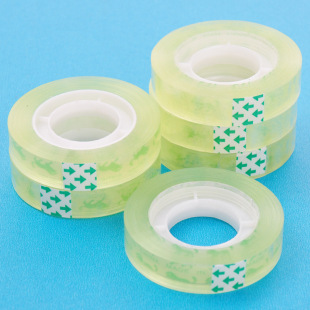 Special Sticky Transparent Stationery Tape Small Tape 12mm Long 30m Tape Student Office Small Tape Manufacturer Direct Sale