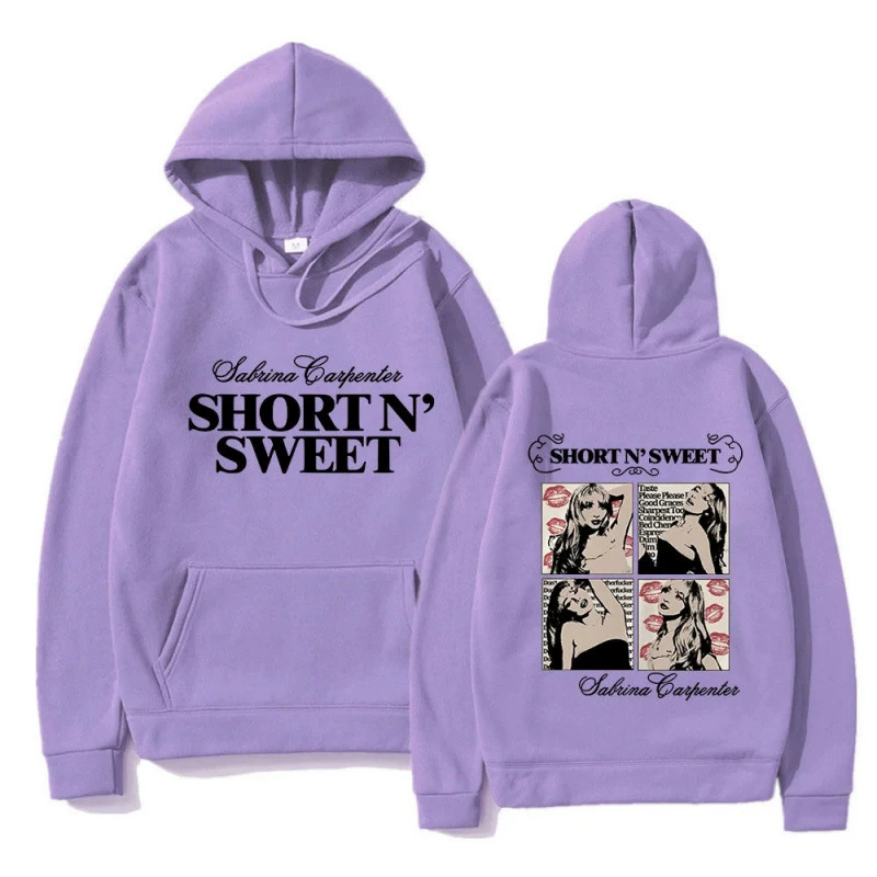 Сабрина Карпентер-Судадра Корта con Hoodie Кросс-граничный свитер