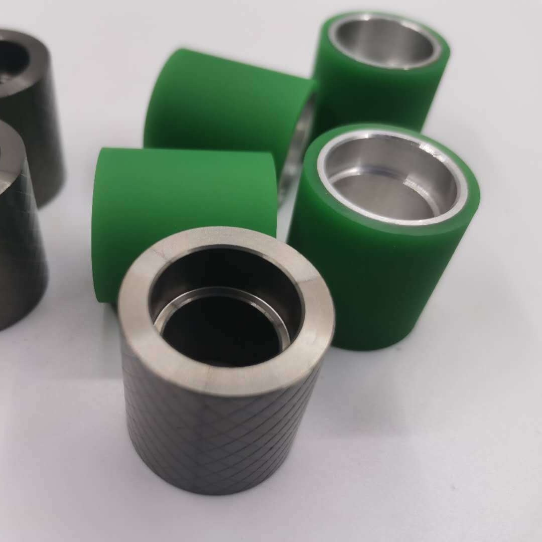 卷绕设备压轮 包胶压轮 网纹压轮 卷绕设备 过轮