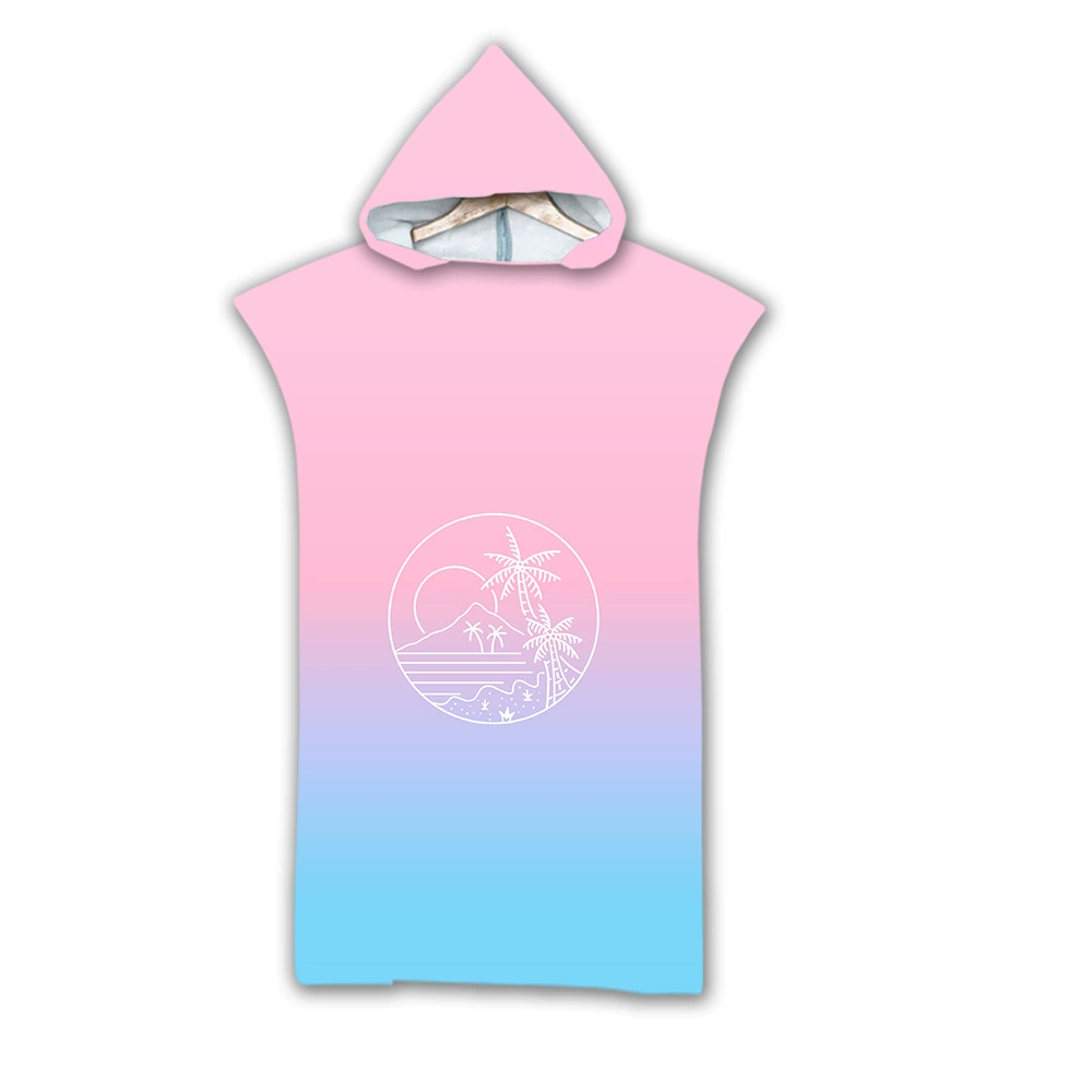 Пляжное полотенце с капюшоном для взрослых с капюшоном