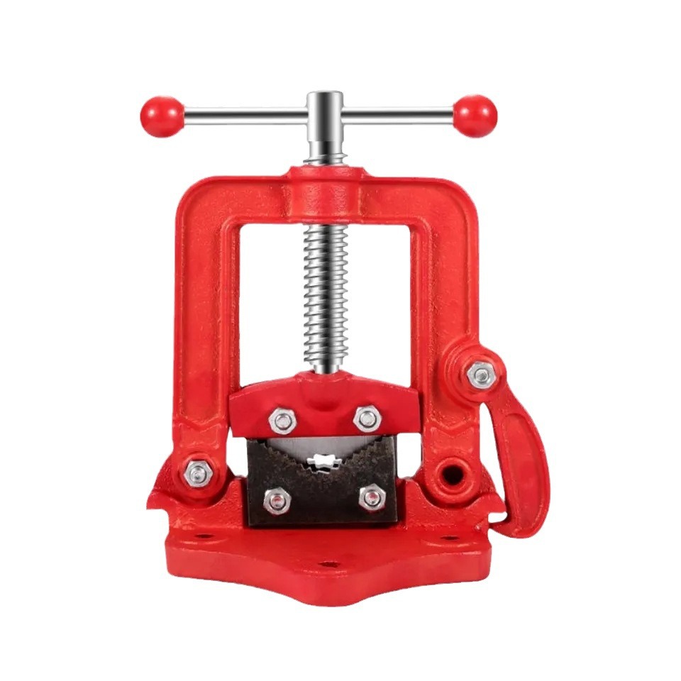 Envío gratis heavy-duty Pipe Banco vise presión vise gantry galvanizado tubo herramienta alicates