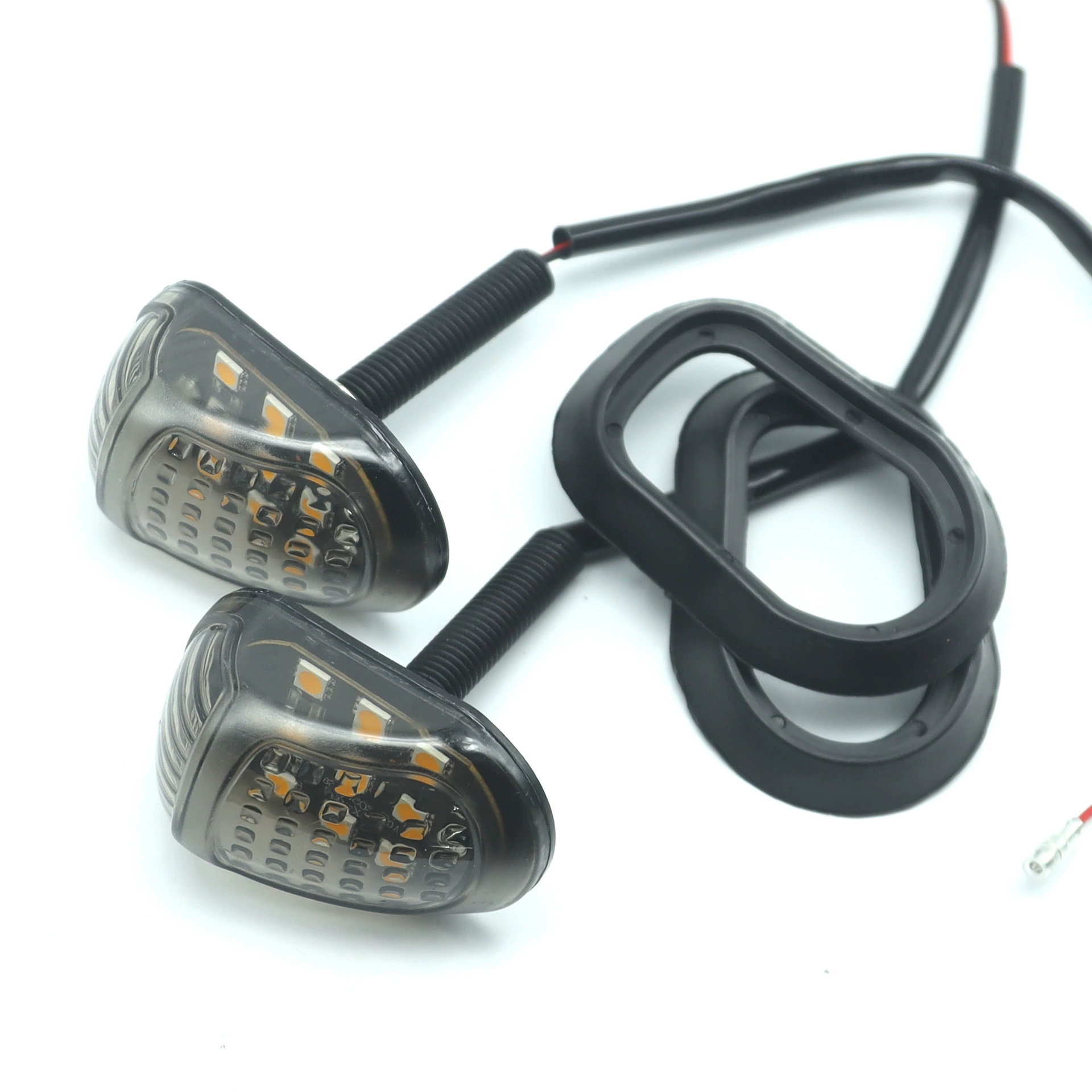 Электромобиль 12 В мотоцикл D-образный указатель поворота, модифицированные аксессуары, светодиодные для Leibang 075 поворота