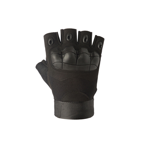 Military Enthusiast Tactical Gloves, Non-slip and Durable Fighting Training Outdoor Cycling Fitness Sports Half Finger Fishing Gloves Wholesale