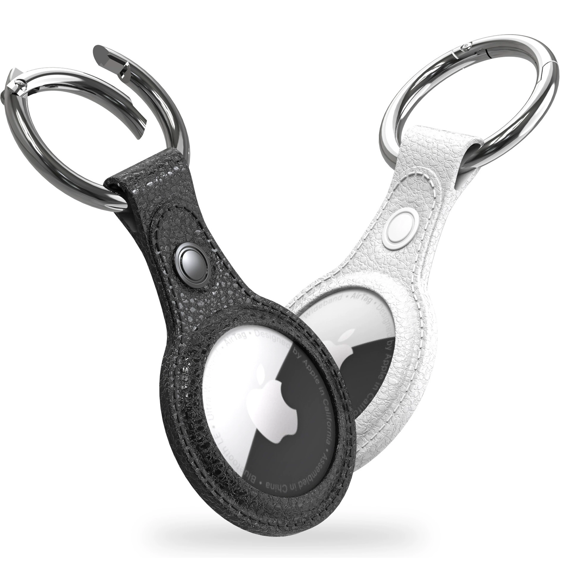 Защитный чехол для Apple AIRTAGS из кожи, Bluetooth-трекер против утери, позиционер, брелок