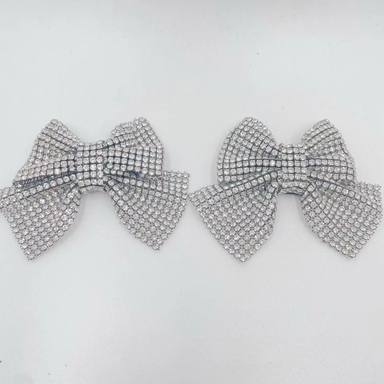 Venta directa de fábrica: Decoraciones de zapatos con diamantes de imitación de 3 mm, accesorios de diamantes de imitación, lazos para el pelo, accesorios para vestidos de novia, decoraciones de diamantes de imitación para bolsos DIY. image 1