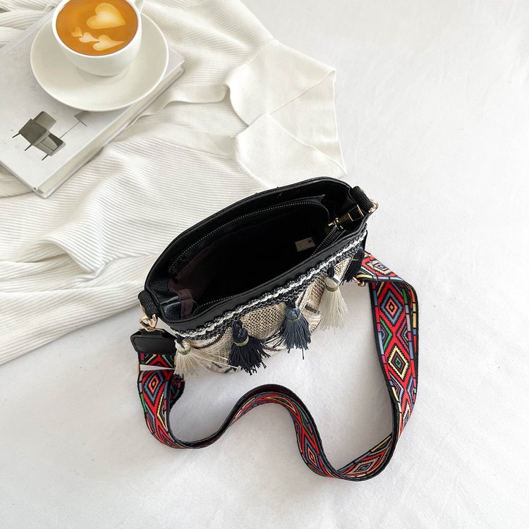 2023夏季新款PU均码小方包拉链撞色单肩包_detail_