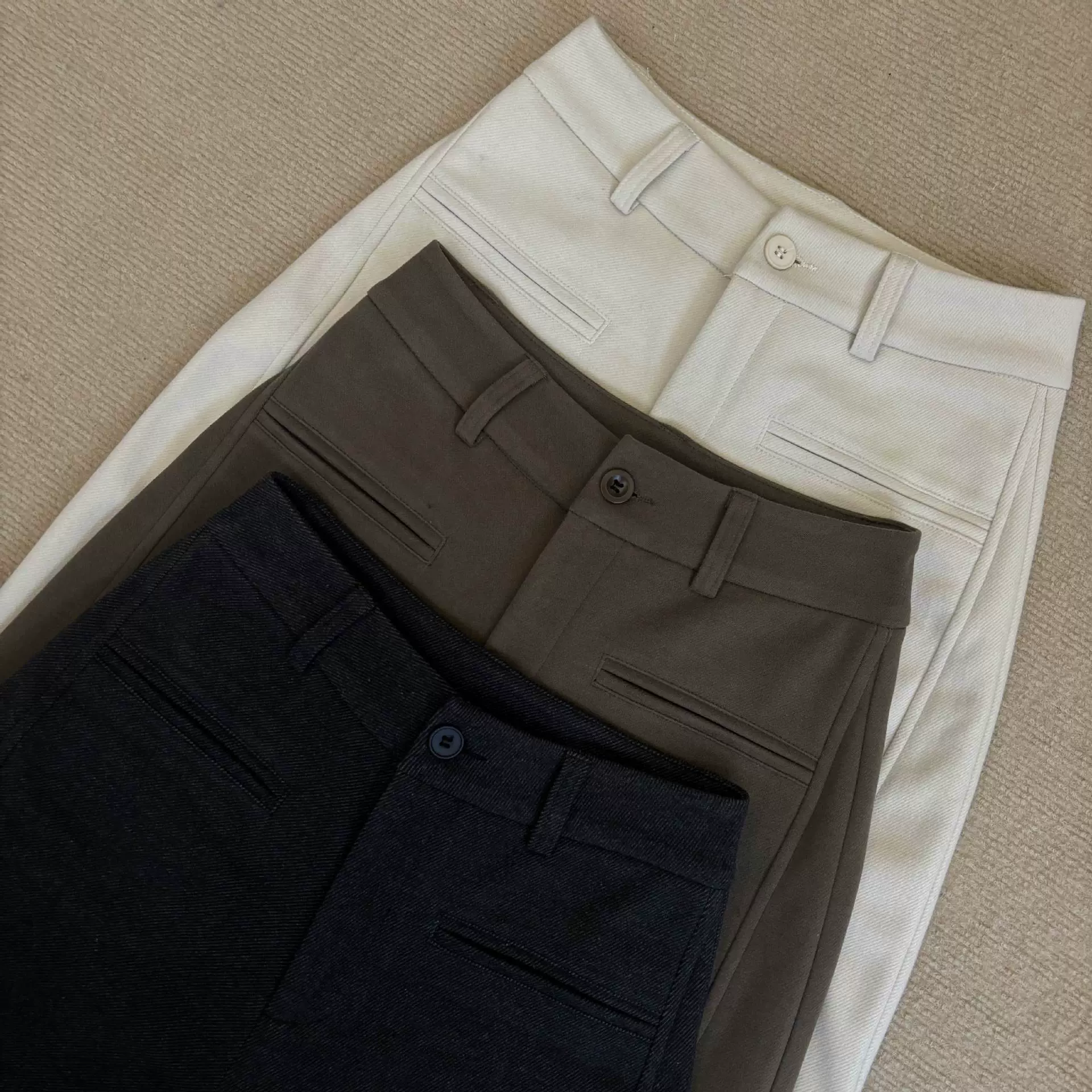 Толстые шерстяные брюки дети 2024 новые осенние и зимние широкие брюки