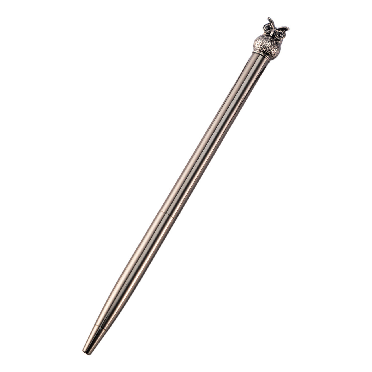 búho en forma de bolígrafo de metal coreano ins extraña linda chica regalo de bolígrafo de metal bolígrafo de regalo