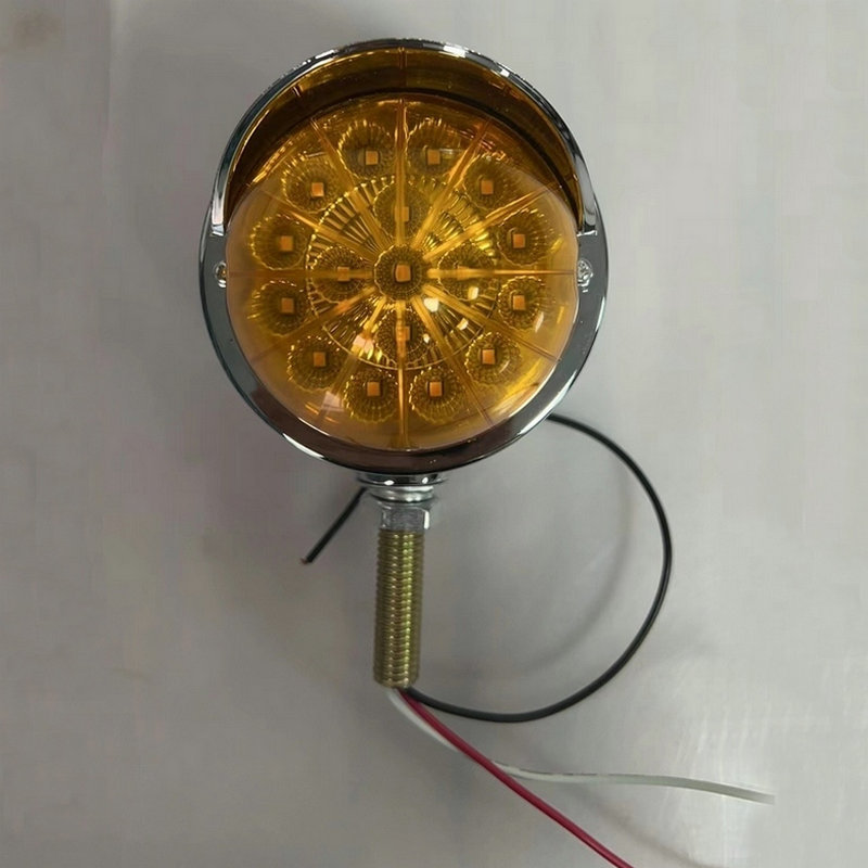 17LED round light with cap brim 12v side light side light HL-Q-007-2 truck side light truck car side light