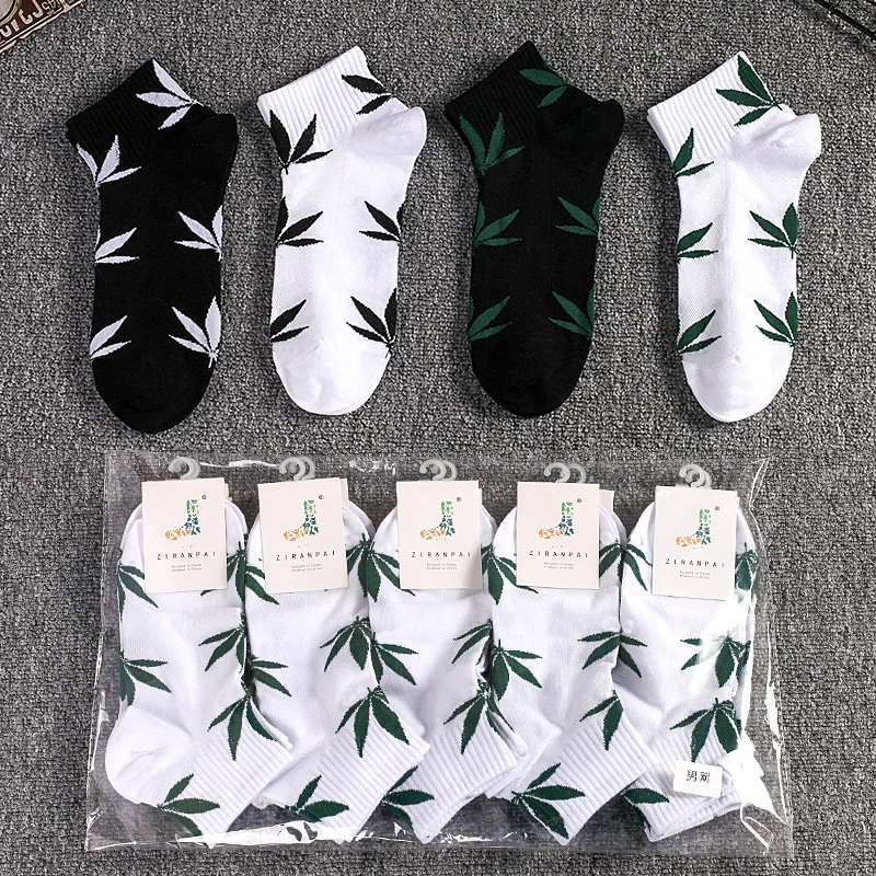 Носки оптовые Maple leaf мужские носки летом тонкие сетки jk носки, листья, листья, хлопковые носки с листьями