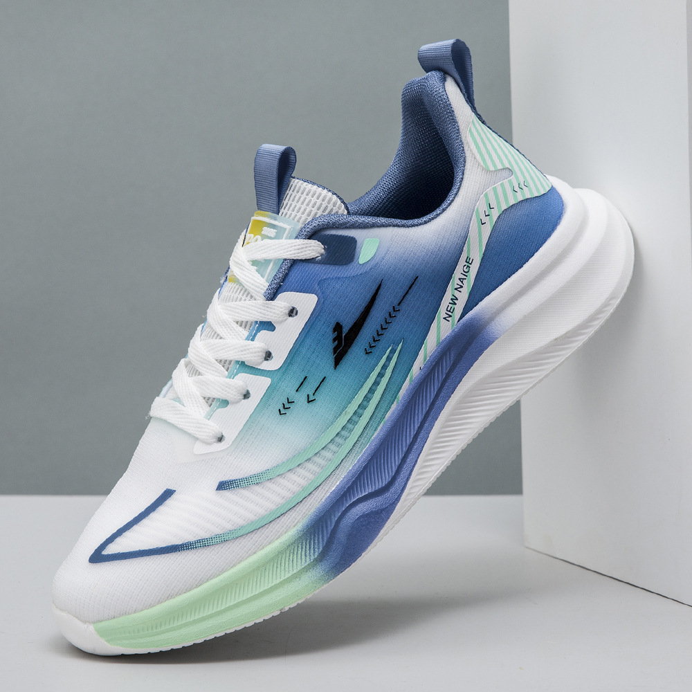 2025 New Men's Shoes Breathable Mesh Sports Shoes Couples Comfortable Casual Shoes Fashionable Lightweight Soft Sole Running Shoes