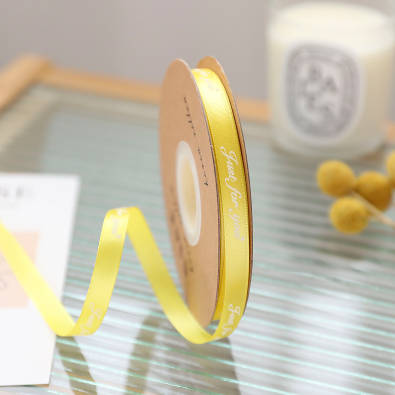 Envases de regalo de cinta de 1cm cinta floral cinta inglesa embalaje de flores diybag material de flores al por mayor simple