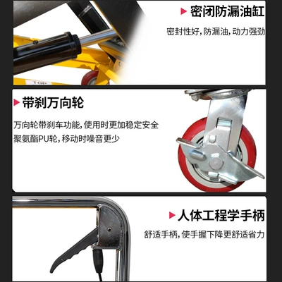 Scissor Lift, Hand-Cranked – Avtomobil fırlanan platformaları
