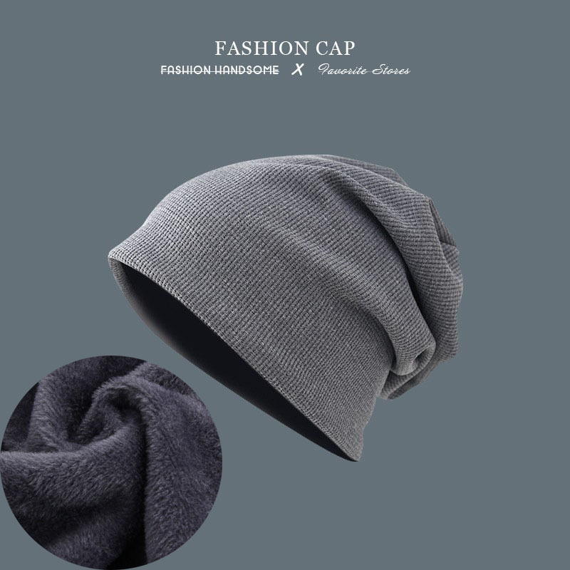 日本の小衆のしわの山の帽子の女性の純色の百合の冷たい帽子のネットのネットの赤いカップルのすっぴんの頭の帽子の韓国版の頭の帽子