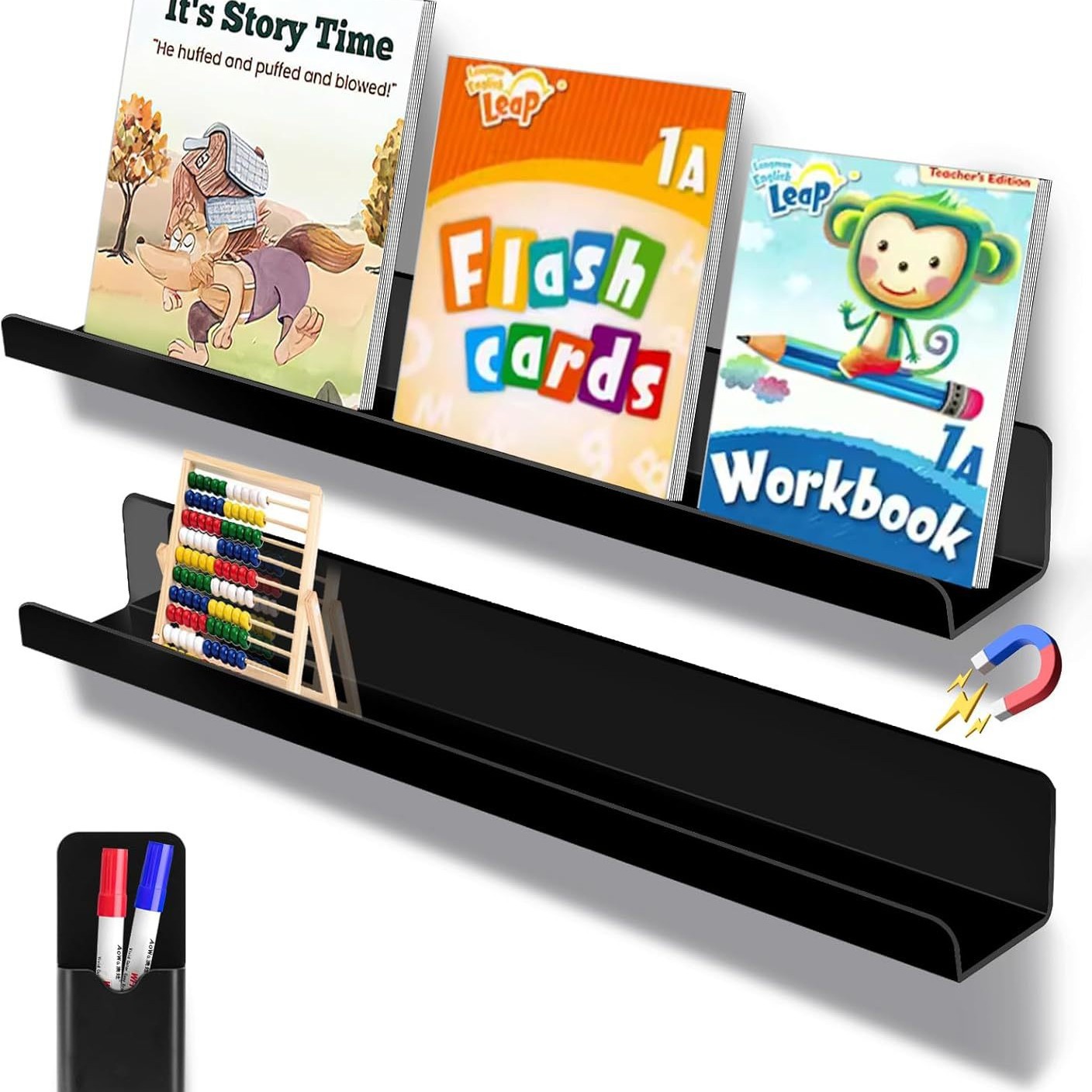 Black pens holder, 2 pieces, 1 pieces