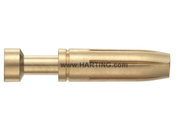 HARTING 哈丁 09330006221 1.0mm2 16A母镀金冷压针