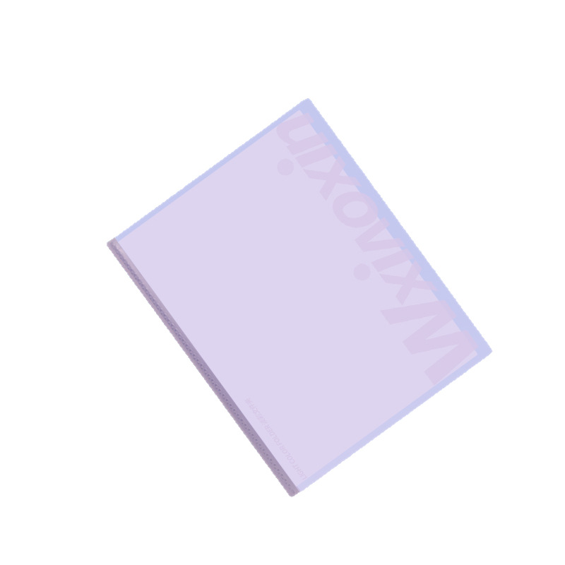 Folleto de información a4 carpeta de inserción transparente álbum de fotos almacenamiento certificado de colección libro de colección carpeta de partituras papel de prueba almacenamiento bolsa de archivo