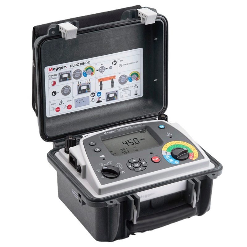 Megger DLRO10HDX/10HD/10/10X低电阻仪10A欧姆表毫欧表