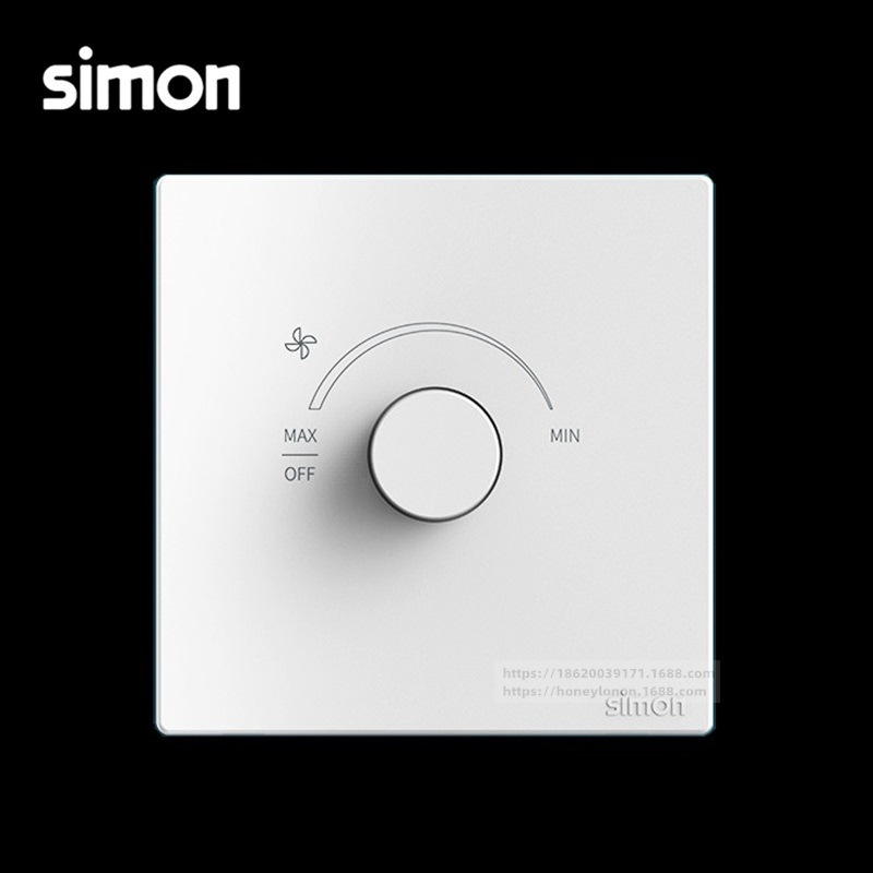 Simon/西蒙 M3系列 调速开关(二线,风扇) 58E201