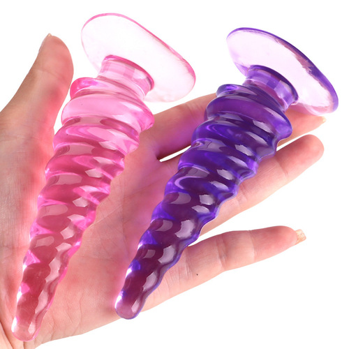 Rotating Pagoda Suction Cup Anal Plug Beads Gay Supplies Sex Toys for Men and Women Shared for Couples