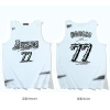 6169#Hand-painted Lakers Doncic No. 77 vest