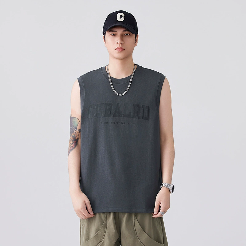 Модная летняя новая популярная повседневная мужская футболка из чистого хлопка с короткими рукавами и двусторонним открытием.