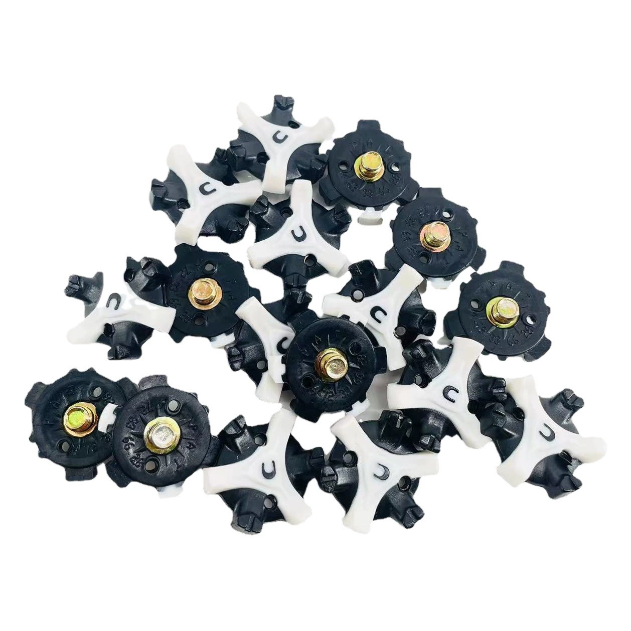 Фабрика Прямые поставки обуви для гольфа гвоздь черно-белый винт зуб обуви ногтей обувь для гольфа обуви ногтей износостойкие и долговечные